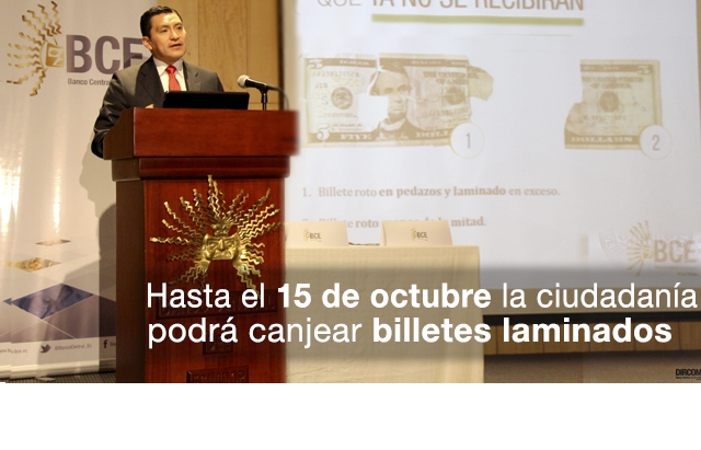 Políticas de la FED para la recepción de billetes laminados