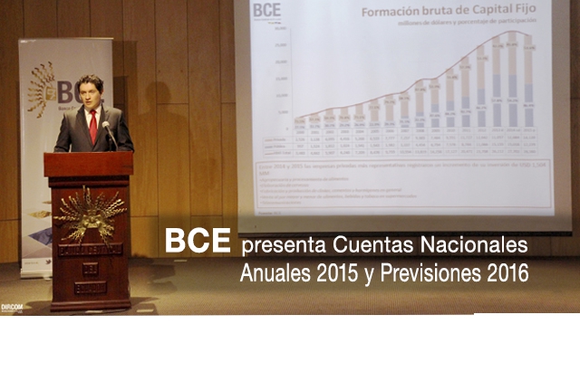 LA ECONOMÍA ECUATORIANA CRECIÓ EN 0.2% EN EL 2015